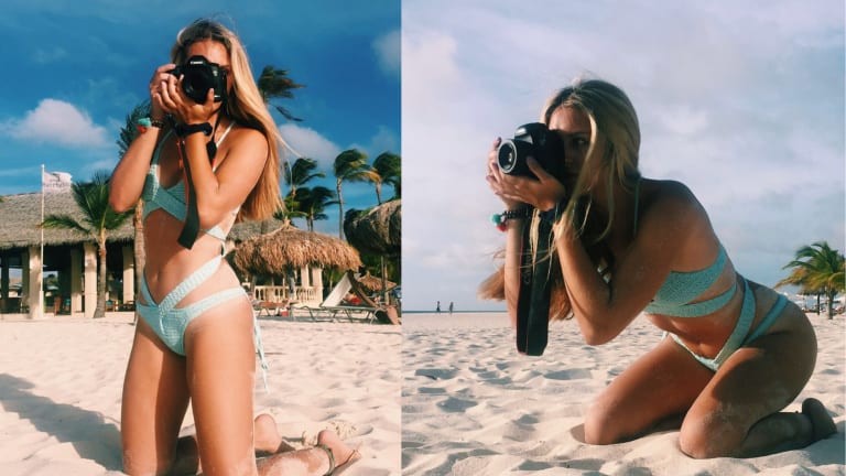 This SI Swim Search Hopeful is Joining Us on the Other Side of the Lens